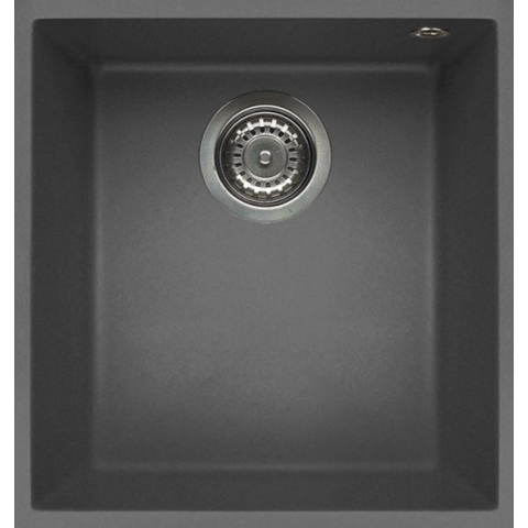 Elleci QUADRA100U GREY 花崗岩廚房台下石盆 (灰色)